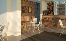 Klinke Etna - antracit - 30 x 30 cm